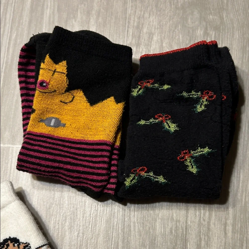 Colorful Patterned Women's novelty Socks Set - Picture 11 of 14
